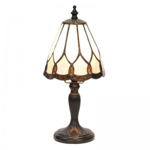 Lampa Tiffany 14x31cm, 1xE14 / Max 40W, Clayre & Eef